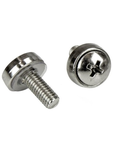 StarTech.com Confezione da 20 viti di fissaggio M5 e Dadi Ingabbiati per Armadi Server Rack