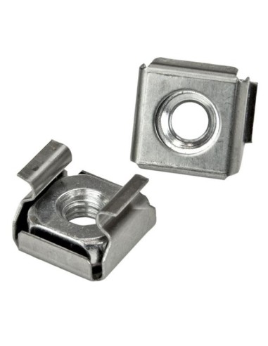 StarTech.com Confezione da 20 viti di fissaggio M5 e Dadi Ingabbiati per Armadi Server Rack