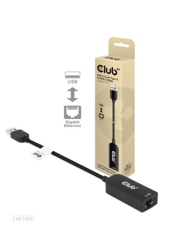 CLUB3D CAC-1420 scheda di rete e adattatore Ethernet 2500 Mbit s
