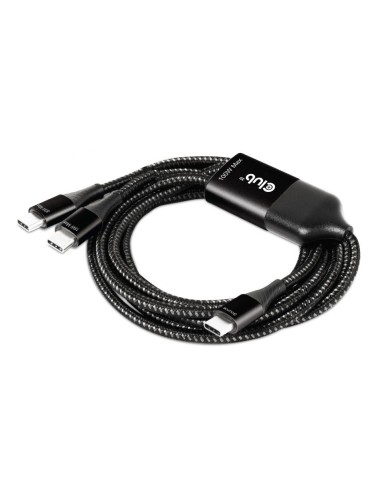 CLUB3D CAC-1527 cavo USB 1,83 m USB C 2 x USB C Nero
