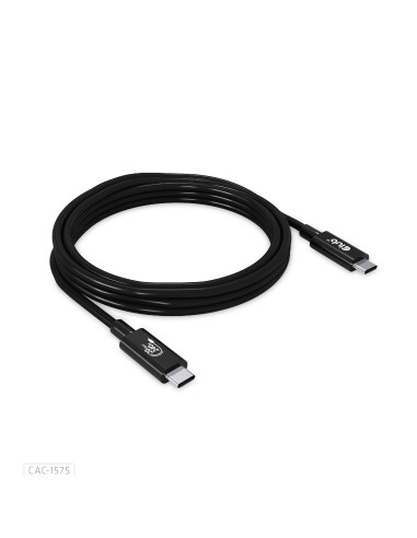CLUB3D CAC-1575 cavo USB 2 m USB4 Gen 2x2 USB C Nero