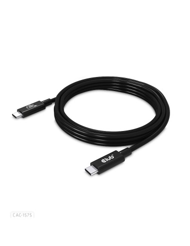 CLUB3D CAC-1575 cavo USB 2 m USB4 Gen 2x2 USB C Nero