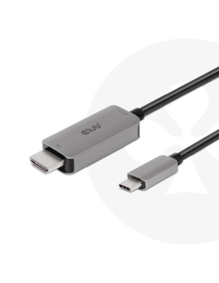 CLUB3D CAC-1587 adattatore per inversione del genere dei cavi USB Gen2 Type-C HDMI tipo A (Standard) Nero