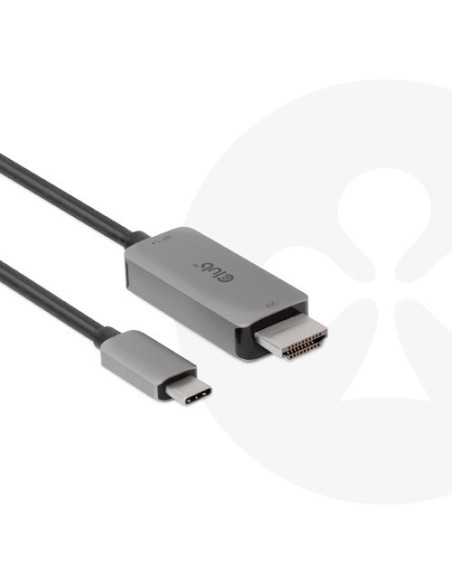 CLUB3D CAC-1587 adattatore per inversione del genere dei cavi USB Gen2 Type-C HDMI tipo A (Standard) Nero
