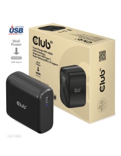 CLUB3D CAC-1908 Caricabatterie per dispositivi mobili Comandi di gaming, Computer portatile, Telefono cellulare, Computer