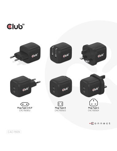 CLUB3D CAC-1909 alimentatore per computer
