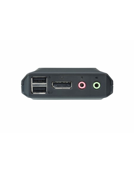 ATEN Switch KVM cavo USB DisplayPort a 2 porte con selettore porta remota