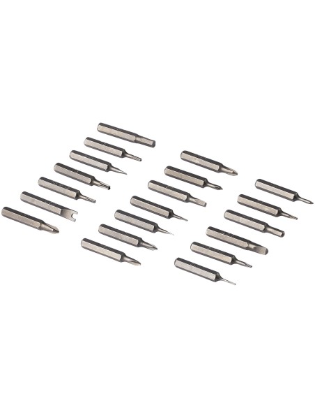 StarTech.com Set di cacciavite elettrico di precisione a 20 punte - Kit di cacciaviti a batteria portatile mini per riparazioni