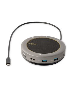 StarTech.com DKTBRSPMPD vivavoce Grigio 2