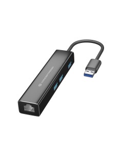 Conceptronic DONN07BA replicatore di porte e docking station per laptop USB 3.2 Gen 1 (3.1 Gen 1) Type-A Nero 2