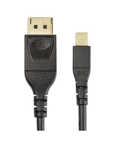 StarTech.com Cavo da Mini DisplayPort a DisplayPort 1.4 certificato VESA da 1m- 8K 60Hz HBR3 HDR - Cavo da mDP a DP 1.4 Super