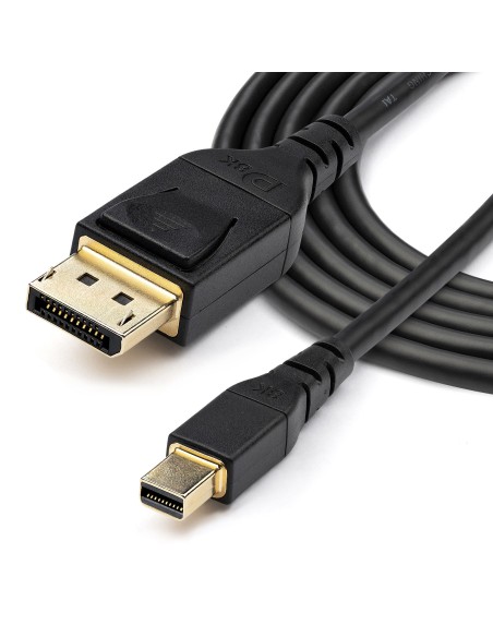 StarTech.com Cavo da Mini DisplayPort a DisplayPort 1.4 certificato VESA da 1m- 8K 60Hz HBR3 HDR - Cavo da mDP a DP 1.4 Super