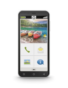 Emporia SMART.5mini 12,6 cm (4.95") SIM singola Android 13 4G USB tipo-C 4 GB 64 GB 2500 mAh Nero