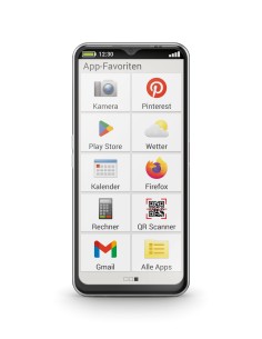 Emporia SMART.6 16,7 cm (6.58") Android 13 5G USB tipo-C 6 GB 128 GB Nero, Argento 2