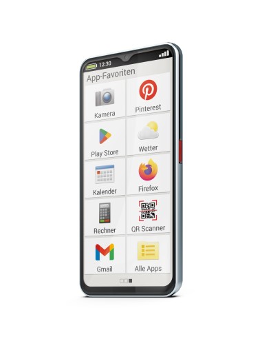 Emporia SMART.6 16,7 cm (6.58") Android 13 5G USB tipo-C 6 GB 128 GB Nero, Argento