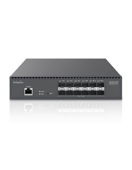 EnGenius ECS5512F switch di rete Gestito L2+ Nero