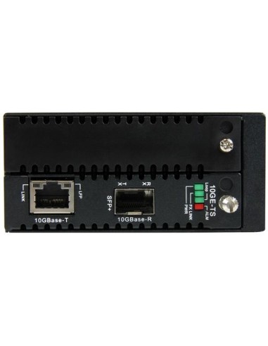 StarTech.com Convertitore multimediale rame-fibra 10 Gigabit Ethernet - SFP+ aperto - Gestito