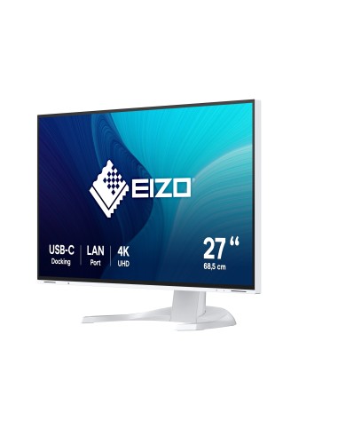 EIZO FlexScan EV2740X-WT Monitor PC 68,6 cm (27") 3840 x 2160 Pixel 4K Ultra HD LCD Bianco