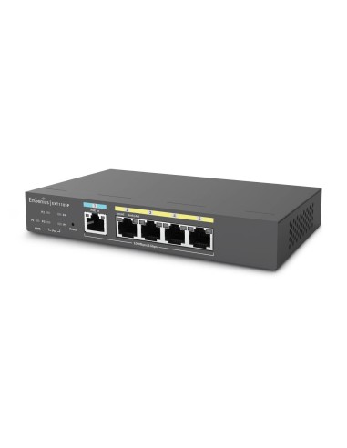 EnGenius EXT1105P switch di rete L2 Gigabit Ethernet (10 100 1000) Supporto Power over Ethernet (PoE) Nero