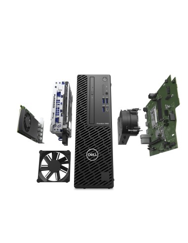 DELL Precision 3460 Intel® Core™ i7 i7-13700 16 GB DDR5-SDRAM 512 GB SSD Windows 11 Pro SFF Stazione di lavoro Nero