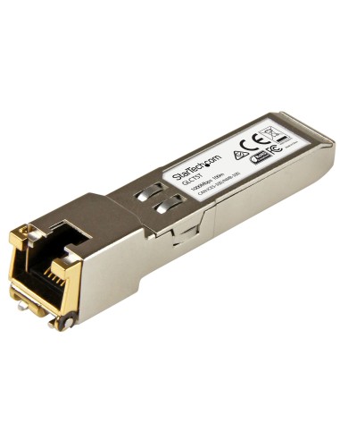 StarTech.com Cisco GLC-T Compatibile Ricetrasmettitore SFP - 1000BASE-T - 10 unità