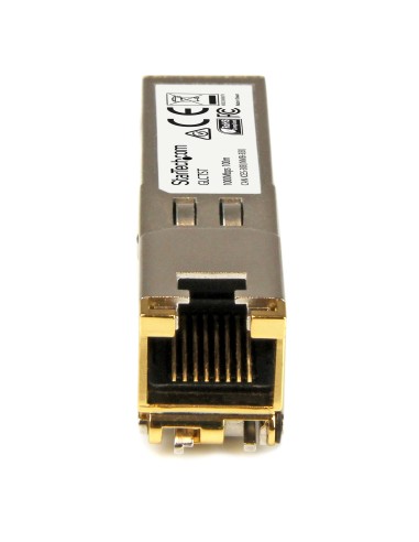 StarTech.com Cisco GLC-T Compatibile Ricetrasmettitore SFP - 1000BASE-T - 10 unità