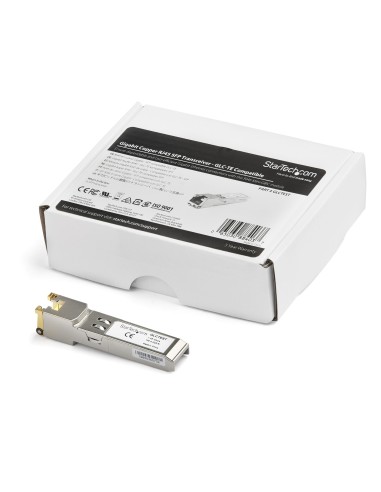 StarTech.com Modulo ricetrasmettitore SFP compatibile con Cisco GLC-TE - 1000BASE-T - Ampio intervallo di temperature