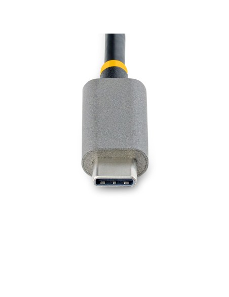 StarTech.com Hub USB-C con Ethernet a 3 porte - Adattatore USB Type-C con 3x USB-A e 1X Ethernet Gigabit - Splitter USB C