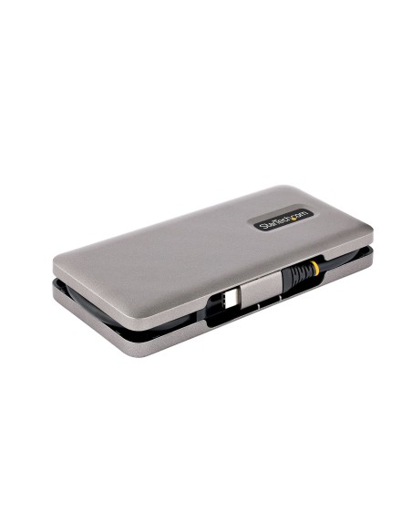 StarTech.com Hub USB-C a 4 porte - Multipresa USB Type-C Portatile con Power Delivery 100W Pass-Through - Ciabatta USB 3.1