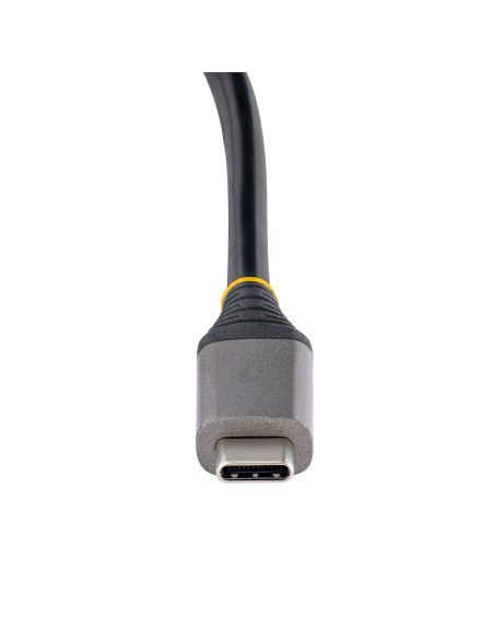 StarTech.com Hub USB-C a 4 porte - Multipresa USB Type-C Portatile con Power Delivery 100W Pass-Through - Ciabatta USB 3.1