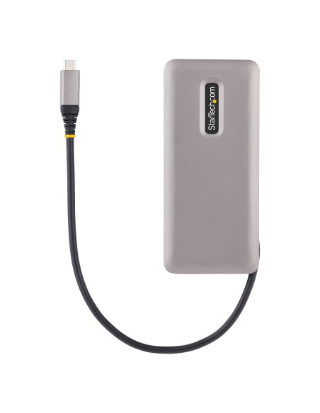 StarTech.com Hub USB-C a 4 porte - Multipresa USB Type-C Portatile con Power Delivery 100W Pass-Through - Ciabatta USB 3.1