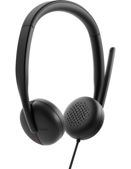 DELL WH3024 Auricolare Cablato A Padiglione Musica e Chiamate USB tipo-C Nero
