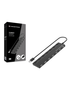 Conceptronic HUBBIES08BP hub di interfaccia USB 2.0 480 Mbit s Nero 2