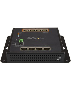 StarTech.com Switch industriale a 8 porte Gigabit PoE - 4 x PoE+ 30W - Power Over Ethernet - Switch gestito GbE Layer L2 in 2