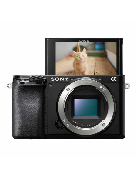 Sony α Alpha 6100 Fotocamera Digitale Mirrorless con Obiettivo Intercambiabile SELP 16-50mm, Sensore APS-C, Real Time Eye AF e