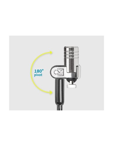 Kensington K67989EUM cavo di sicurezza Nero, Argento 1,8 m