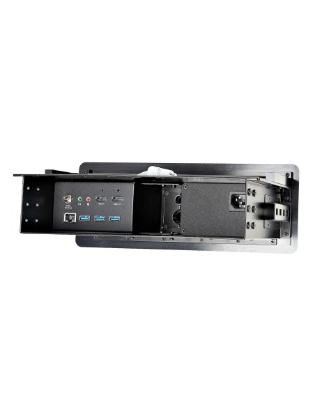 StarTech.com Scatola di connettività multipresa per tavolo conferenze con docking station per laptop e moduli di alimentazione