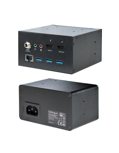 StarTech.com Scatola di connettività multipresa per tavolo conferenze con docking station per laptop e moduli di alimentazione