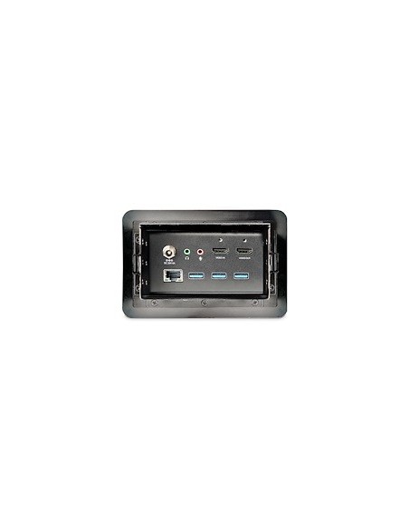 StarTech.com Docking station da tavolo 4K e scatola di connettività - Host USB-C o USB-A, HDMI, 4xUSB, 60W USB-C PD, RJ45