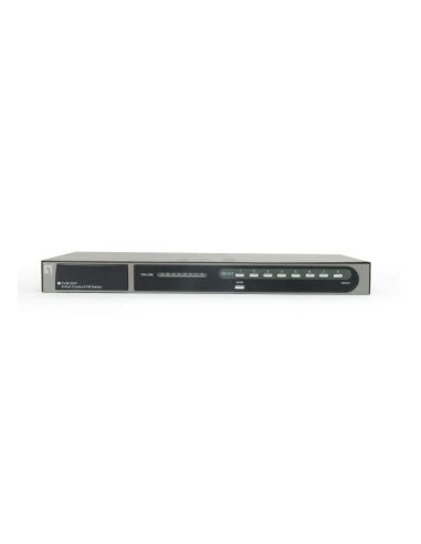 LevelOne KVM-0831 switch per keyboard-video-mouse (kvm) Montaggio rack Nero, Grigio
