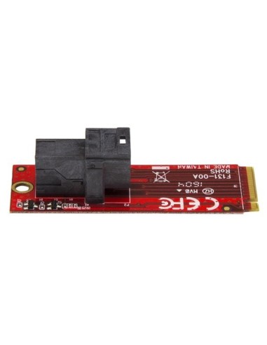 StarTech.com Scheda Adattatore PCI Express 3.0 U.2 (SFF-8643) a M.2 per SSD NVMe U.2 da 2,5"