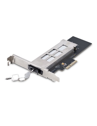 StarTech.com Rack rimovibile per SSD M.2 NVMe a PCIe x4   Backplane mobile per slot di espansione PCI Express, Installazione