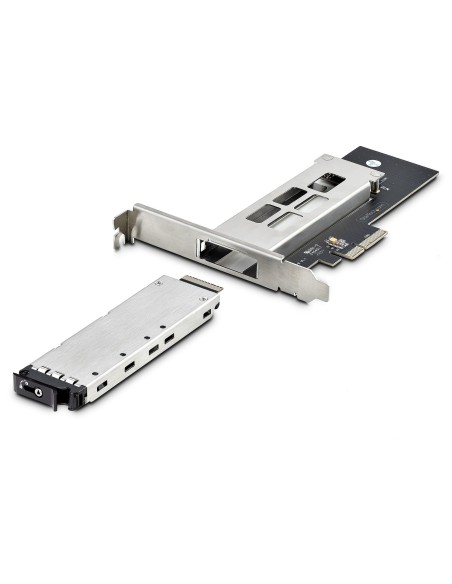 StarTech.com Rack rimovibile per SSD M.2 NVMe a PCIe x4   Backplane mobile per slot di espansione PCI Express, Installazione