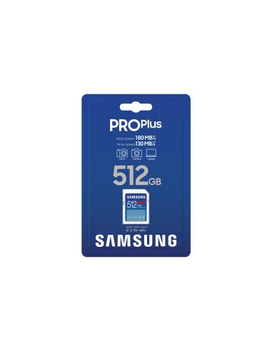 Samsung PRO Plus SD Card - Scheda di memoria 512GB (2023)