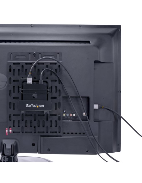 StarTech.com Supporto universale per accessori TV - Supporto da parete regolabile per TV - Media Player router Modem Switches