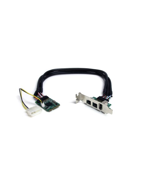 StarTech.com Scheda adattatore Mini PCI Express FireWire 2b 1a 1394 a 3 porte
