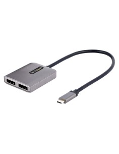 StarTech.com Adattatore USB-C a DisplayPort a 2 Porte - Hub MST Doppia Porta DP 1.4 Alt Mode e DSC fino a 5K 60Hz - Splitter