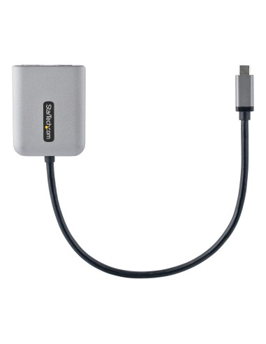StarTech.com Adattatore USB-C HDMI - Hub USB C MST a Doppio HDMI 4K 60Hz - Convertitore USB Type-C a Multi Monitor HDMI per