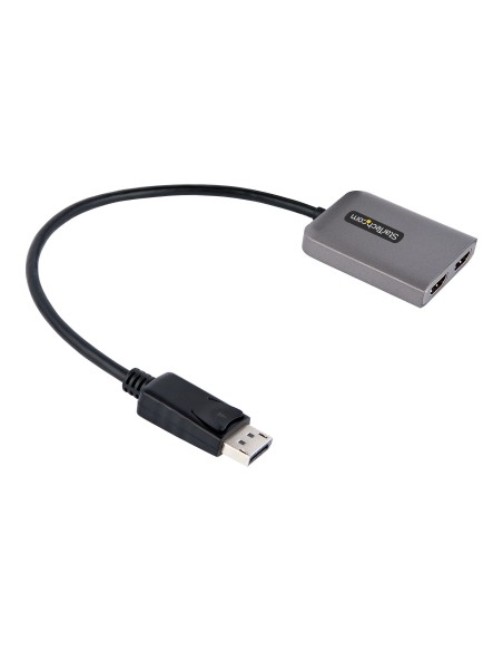 StarTech.com Adattatore da DisplayPort a HDMI - DisplayPort 1.4 MST Hub con cavo da 30 cm - Convertitore DP Doppio HDMI 4K 60Hz