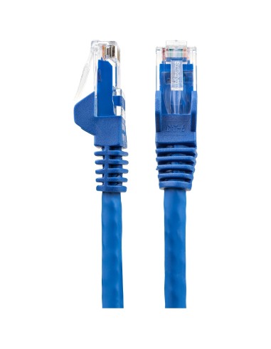 StarTech.com Cavo Ethernet CAT6 da 15 m - LSZH (Low Smoke Zero Halogen) - 10 Gigabit 650MHz 100W PoE RJ45 - Cavo di rete Lan